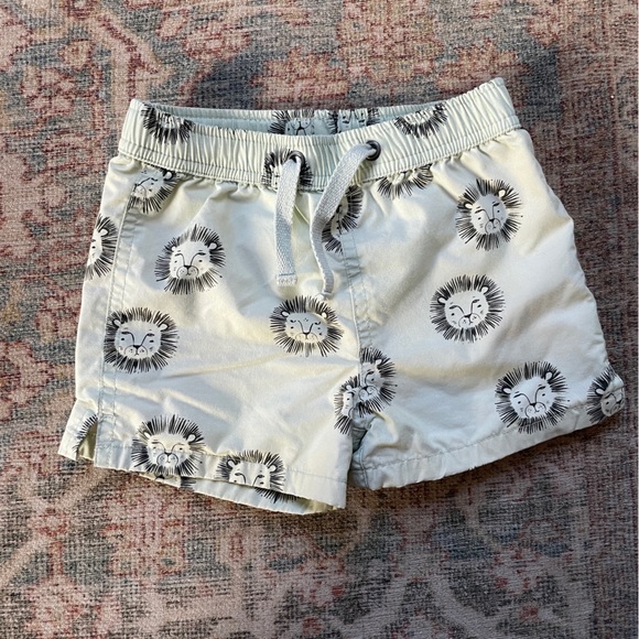 Rylee + Cru Swim Rylee Cru Lion Baby Swim Trunks 824 Months Poshmark